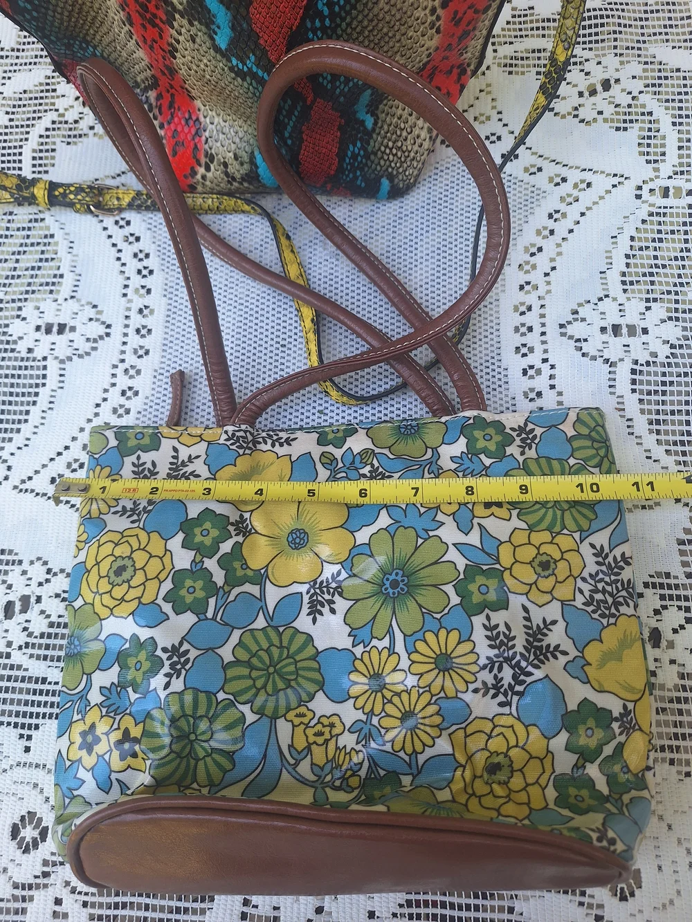 Set of Two Colorful Summer Bags